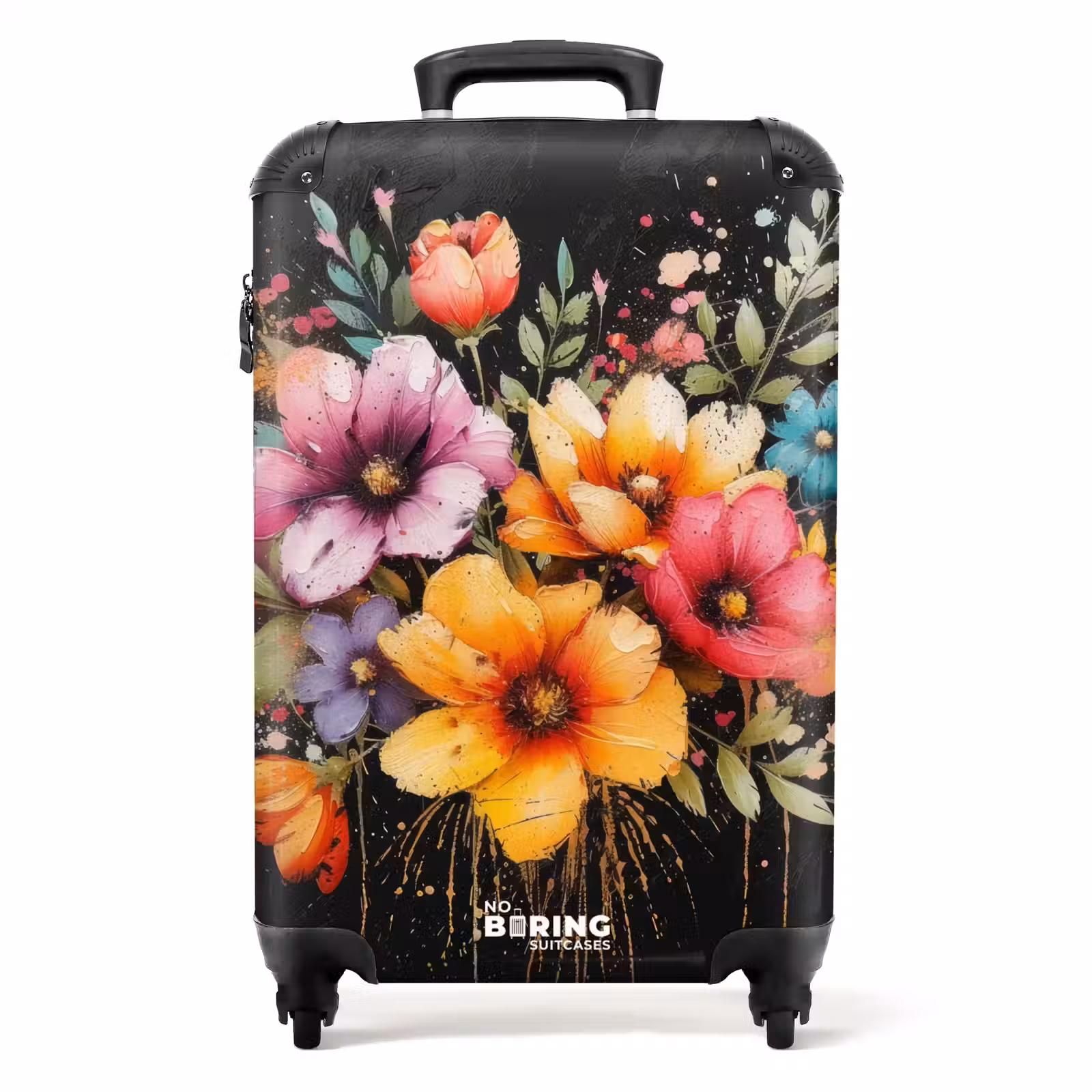 Valise - Fleurs de style graffiti — 1