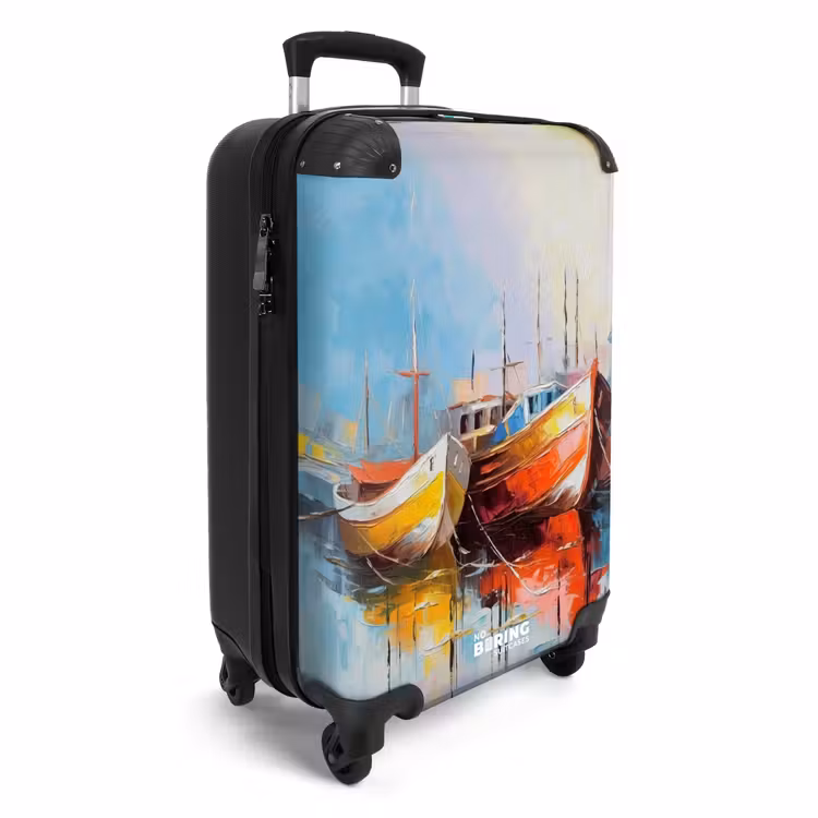 Valise - Bateaux - Art - Peinture — 2