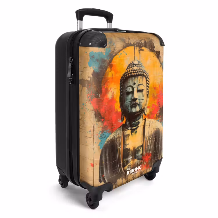 Valise - Bouddha en tant qu'œuvre d'art de rue — 2