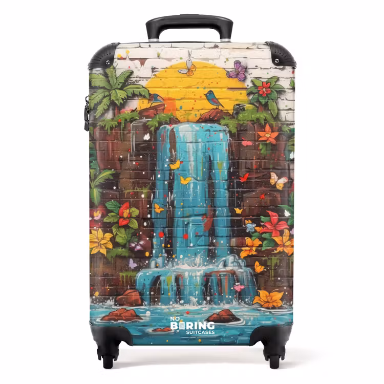 Valise - Cascade de style graffiti — 1