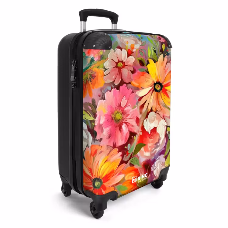 Valise - Fleurs - Art - Peinture - Botanique — 2