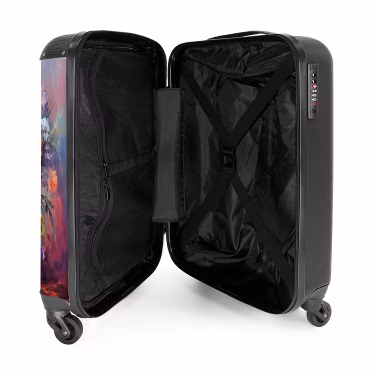 Valise - Fleurs - Art - Peinture - Printemps - Bouquet — 4