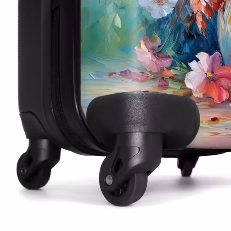Valise - Fleurs - Art - Peinture - Printemps - Bouquet — 6