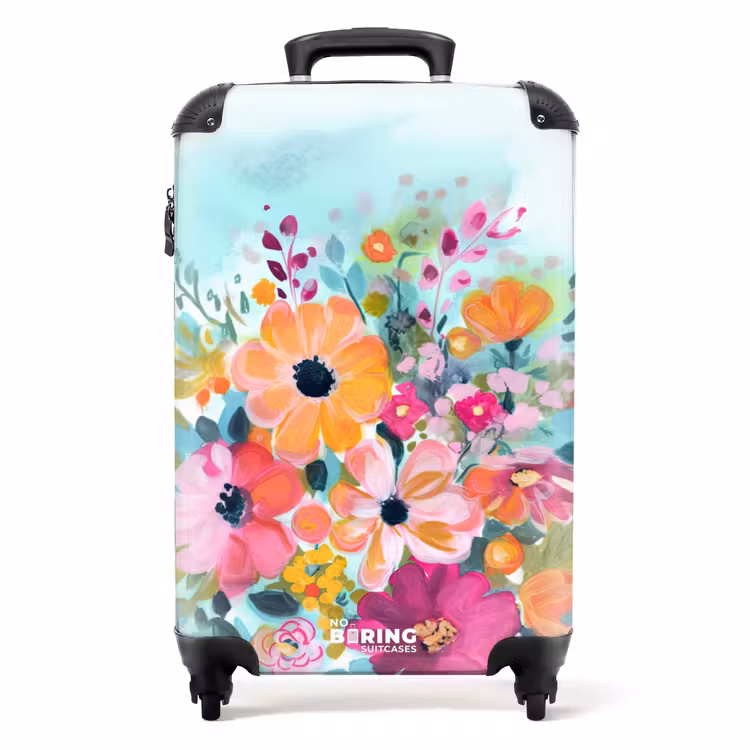 Valise - Fleurs - Couleurs - Bouquet - Nature — 1