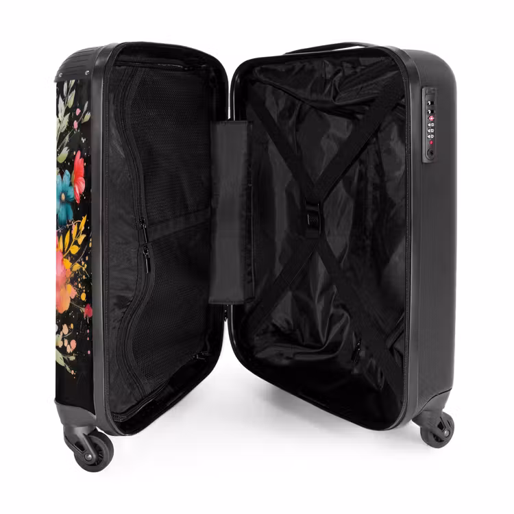 Valise - Fleurs de style graffiti — 4