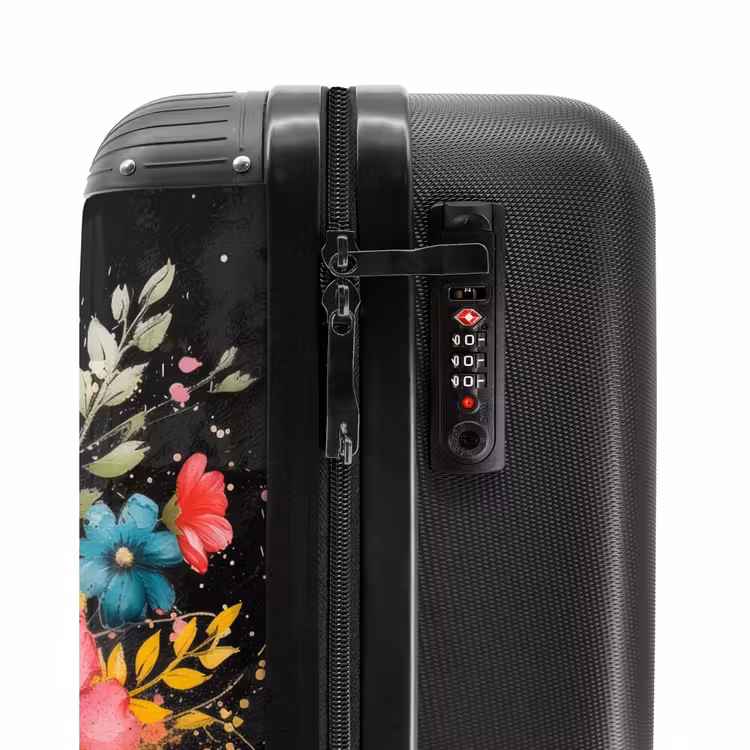 Valise - Fleurs de style graffiti — 5
