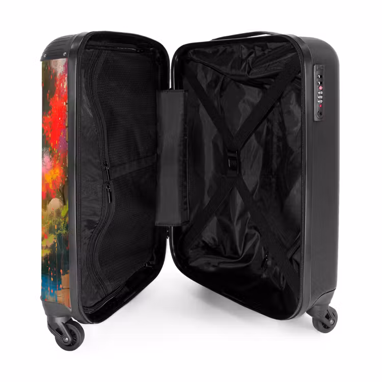 Valise - Jardin japonais dans le style graffiti — 4