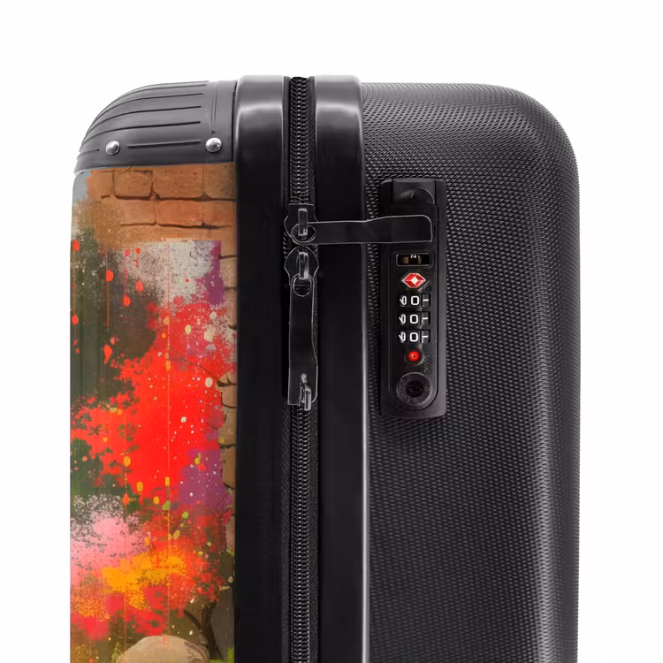 Valise - Jardin japonais dans le style graffiti — 5