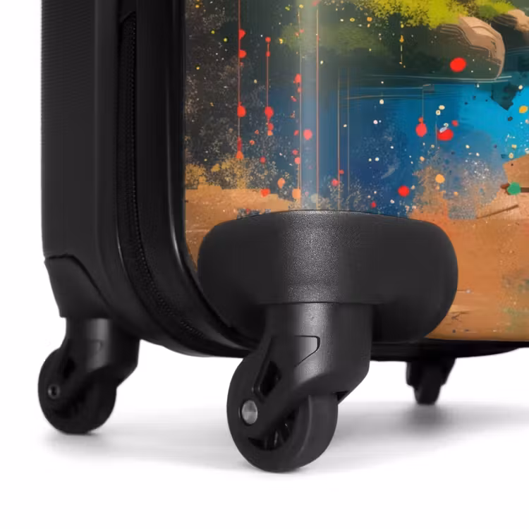 Valise - Jardin japonais dans le style graffiti — 6