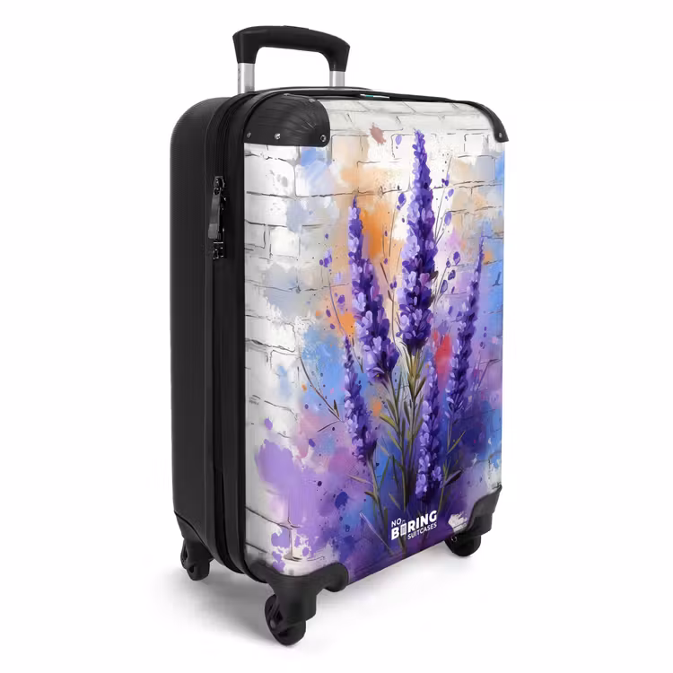 Valise - Lavande mauve dans le style graffiti — 2