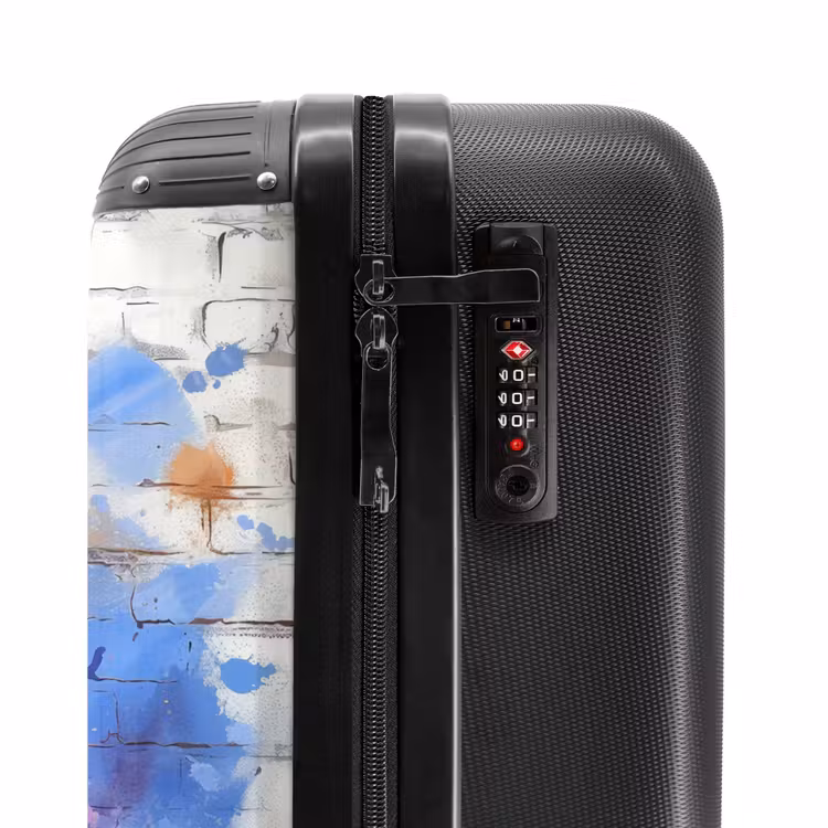 Valise - Lavande mauve dans le style graffiti — 5