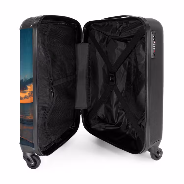 Valise - Palmier au coucher du soleil — 5