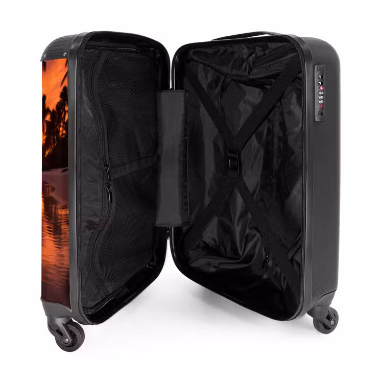 Valise - Palmiers au coucher du soleil — 5