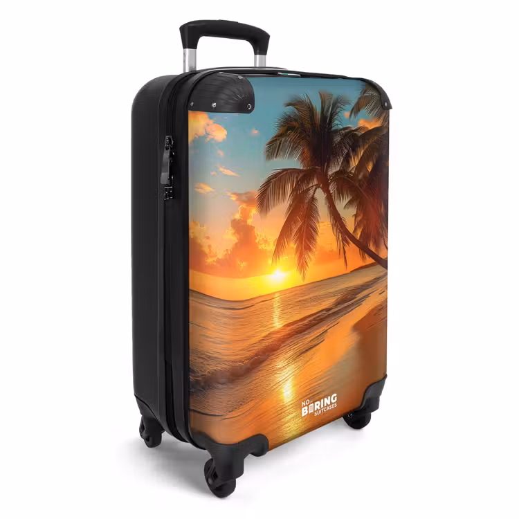 Valise - Palmiers sur une plage — 2