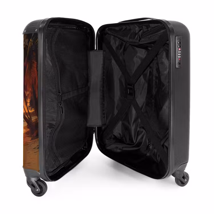 Valise - Palmiers sur une plage — 5