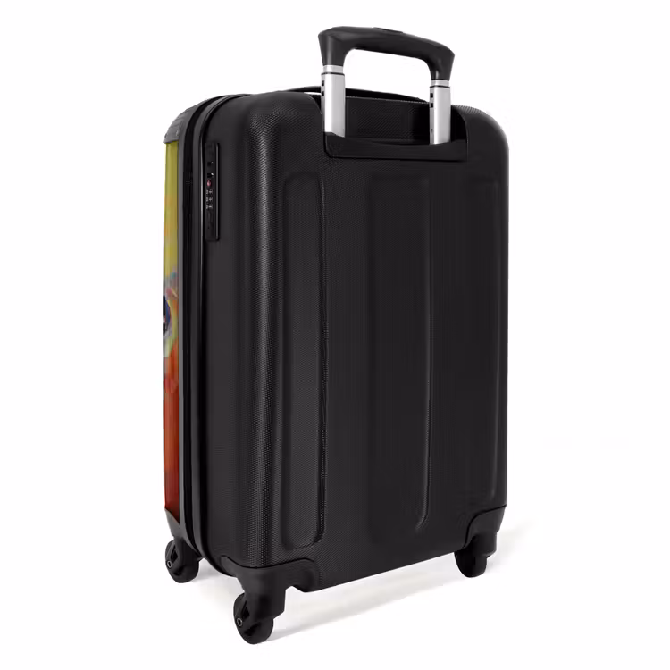 Valise - Papillon en tant qu'œuvre d'art à l'huile colorée — 3