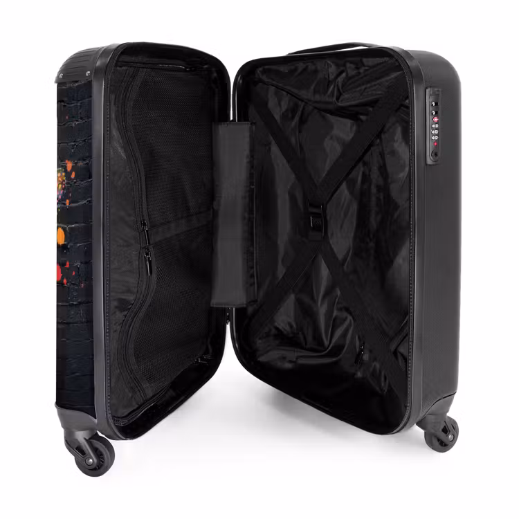 Valise - Papillon graffiti aux couleurs vives — 4