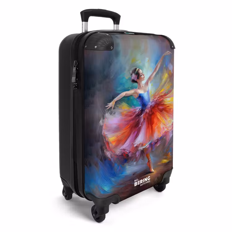 Valise - Peinture - Peinture à l'huile - Danse - Ballerine — 2