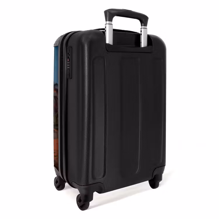Valise - Plage avec palmier au coucher du soleil — 4