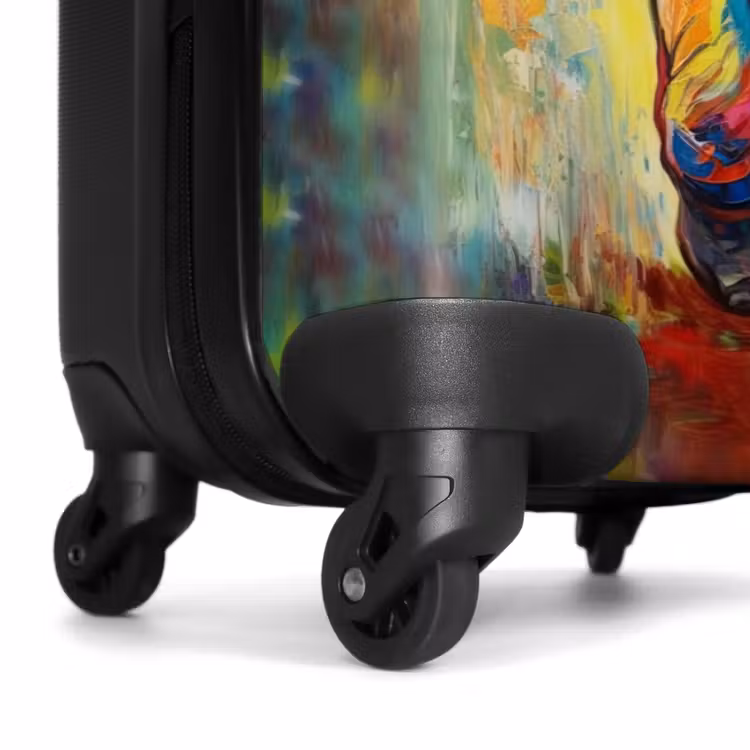Valise - Portrait d'un éléphant en tant qu'œuvre d'art en peinture à l'huile — 6