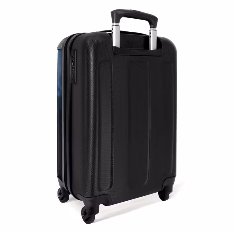 Valise - Cochon sur fond sombre comme art à l'huile — 3