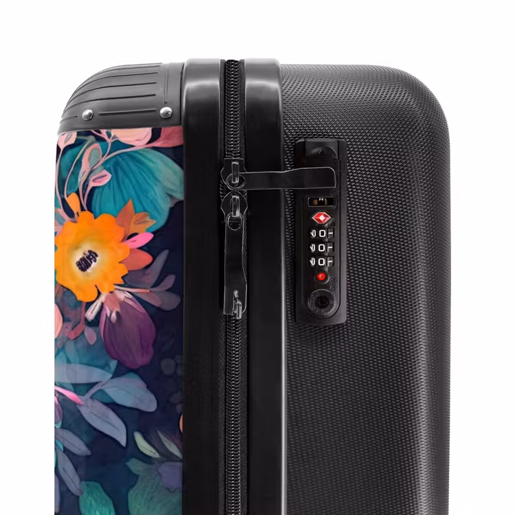 Valise - Coloré - Fleurs - Art - Nature - Hippie — 5