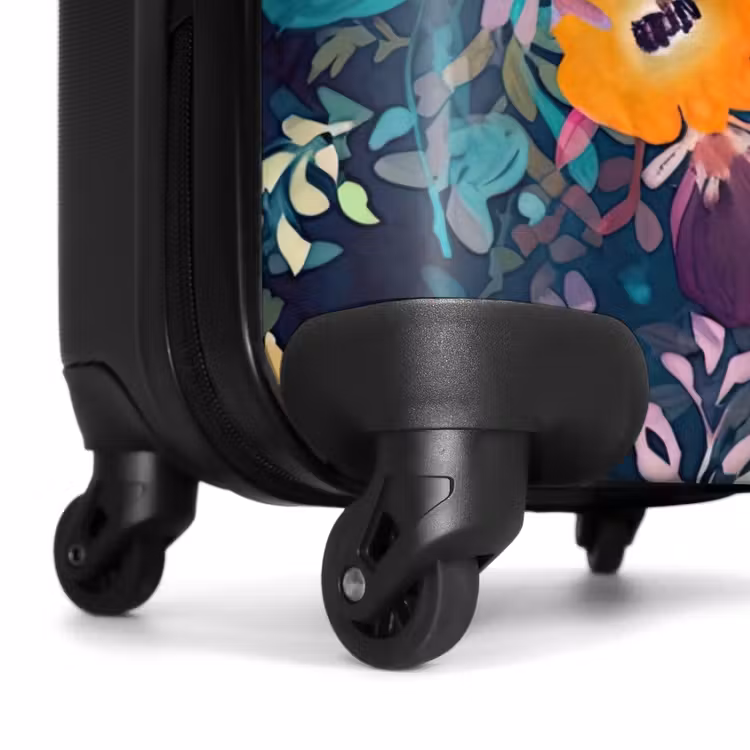 Valise - Coloré - Fleurs - Art - Nature - Hippie — 6