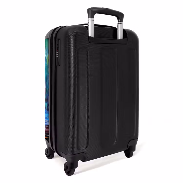 Valise - Coloré - Peinture à l'huile - Eau - Bateau — 3