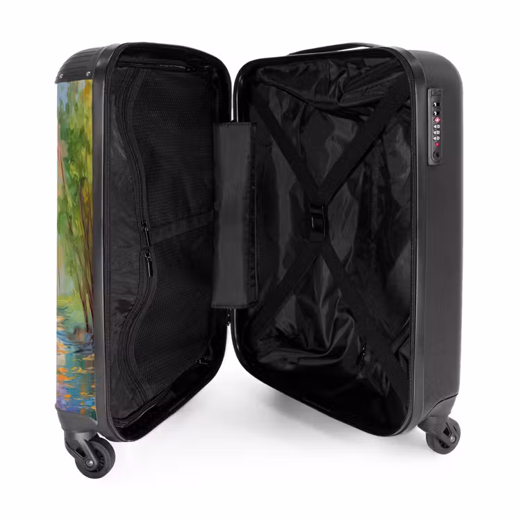Valise - Couleur à l'huile - Paysage - Nature - Coloré — 4