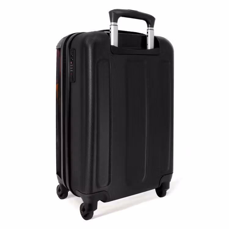 Valise - Flamant dans une peinture à l'huile colorée — 3