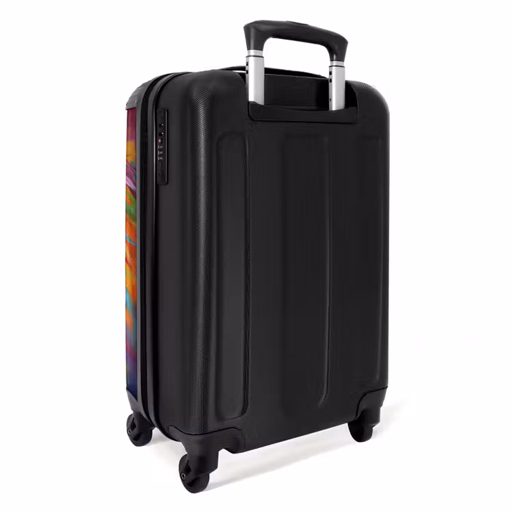 Valise - Lion coloré à la peinture à l'huile — 3