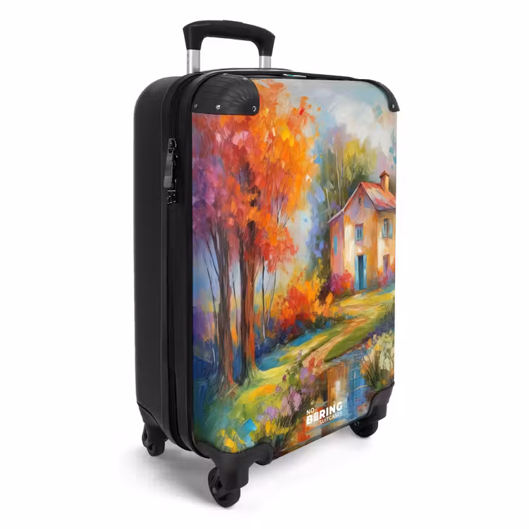 Valise - Paysage - Coloré - Peinture à l'huile - Art — 2