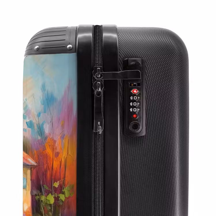 Valise - Paysage - Coloré - Peinture à l'huile - Art — 5