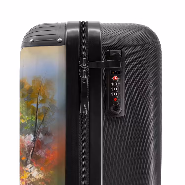 Valise - Paysage - Peinture à l'huile - Coloré - Nature — 5