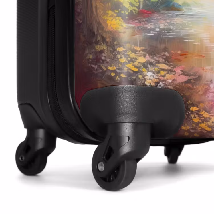 Valise - Paysage - Peinture à l'huile - Coloré - Nature — 6