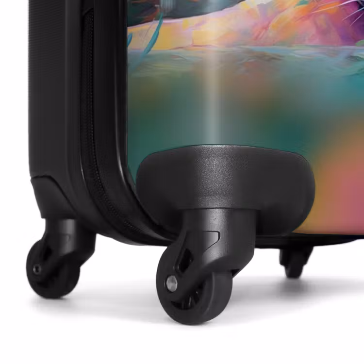 Valise - Peinture à l'huile représentant un tigre couché — 6