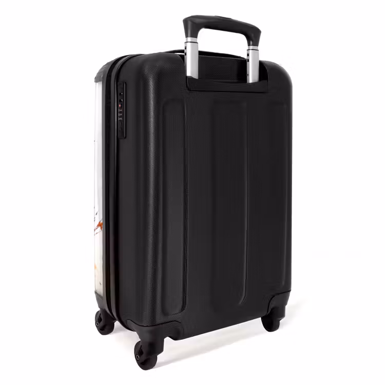 Valise - Cheval à l'aquarelle avec des éclaboussures colorées — 3