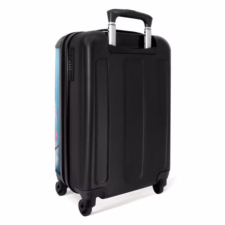 Valise - Cheval au galop sur fond coloré — 3