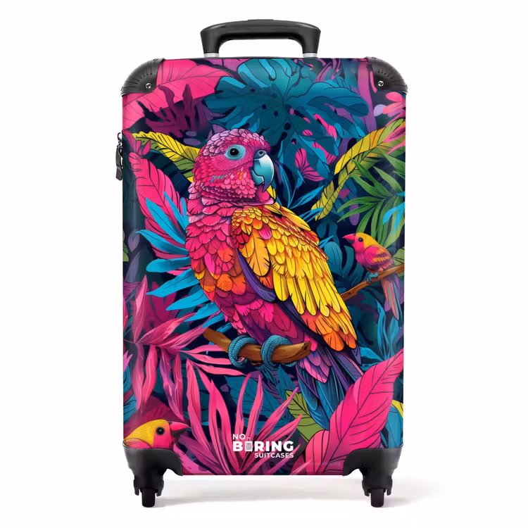 Valise - Perroquet coloré — 1