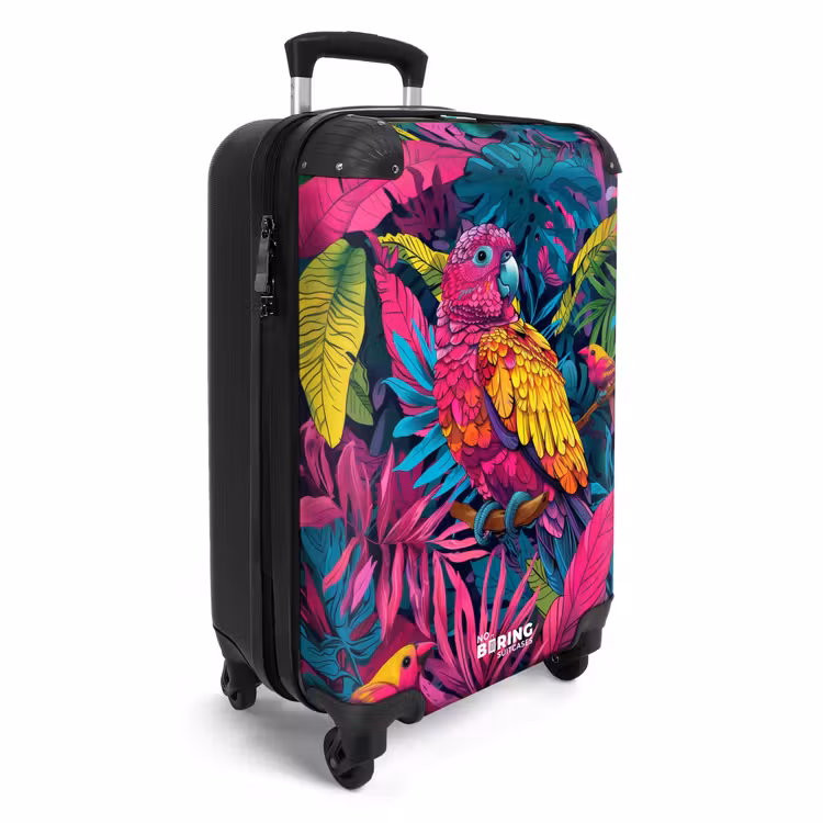 Valise - Perroquet coloré — 2