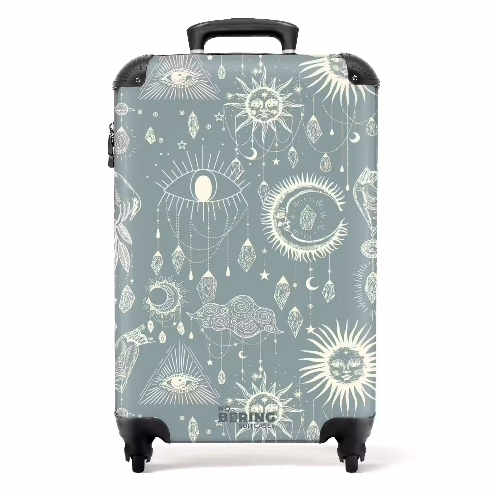 Valise - Boho - Motif ciel bleu — 1