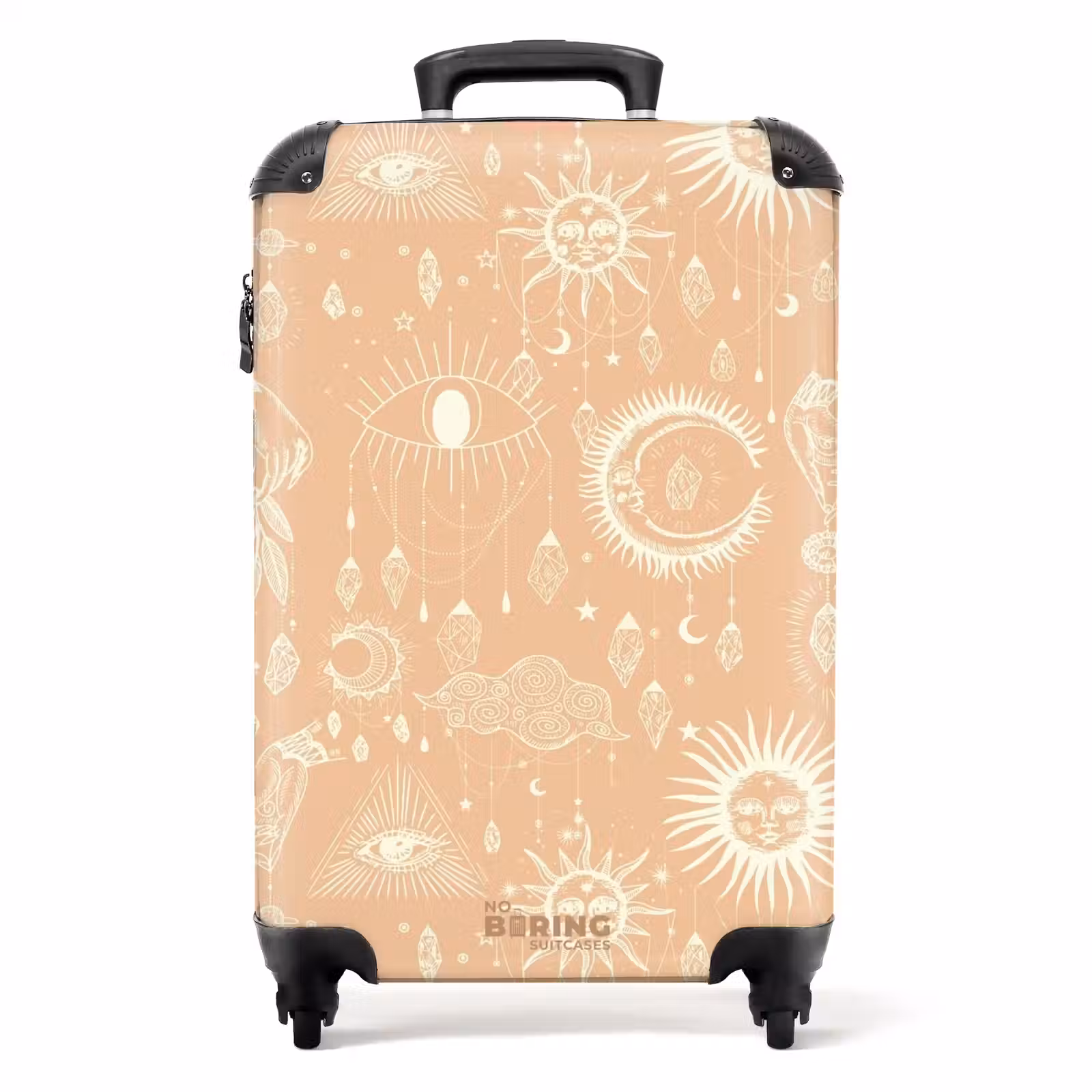 Valise - Boho - Motif de ciel orange clair — 1