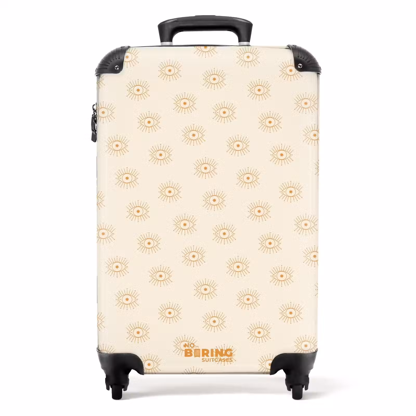 Valise - Boho - Motif de couleur sable — 1