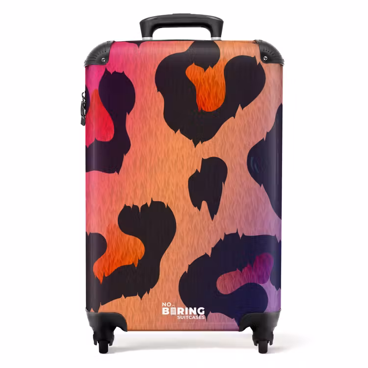 Valise - Animal holo - Imprimé léopard — 1
