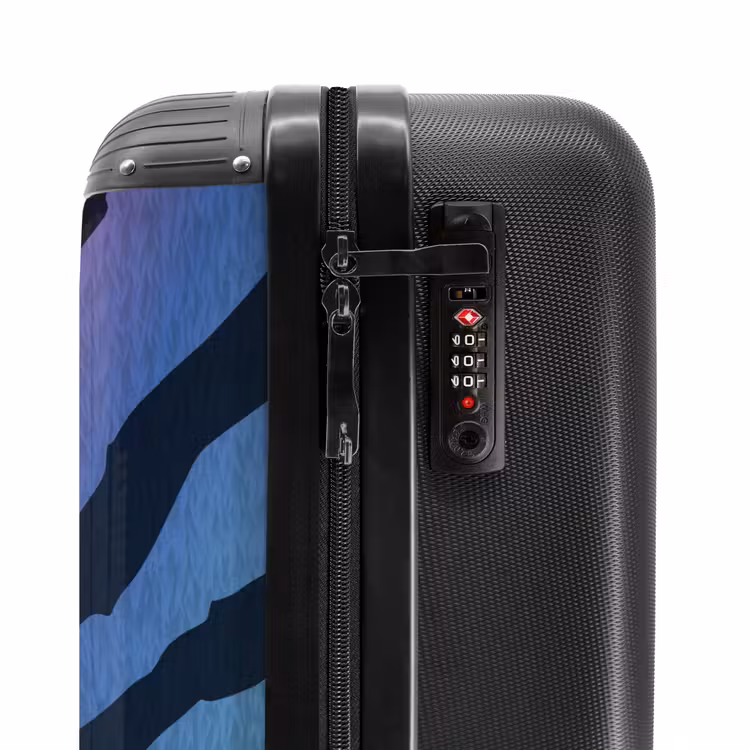 Valise - Animal holo - Imprimé zèbre — 5