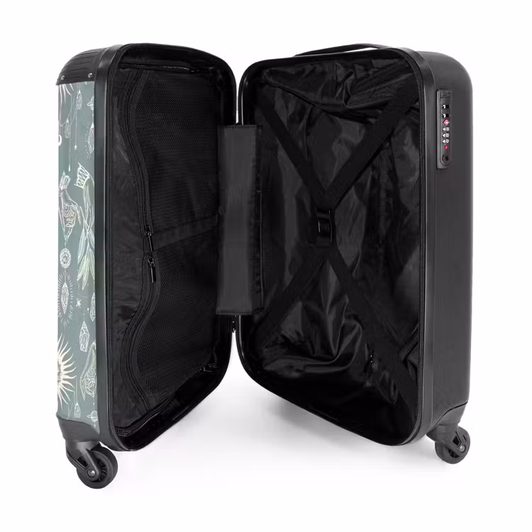 Valise - Boho - Motif ciel bleu — 4