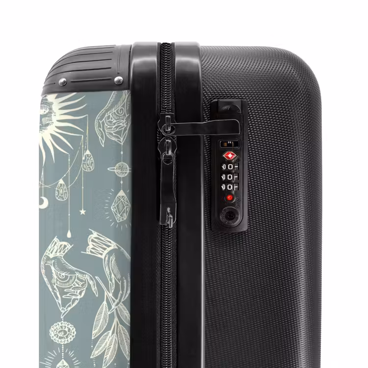 Valise - Boho - Motif ciel bleu — 5