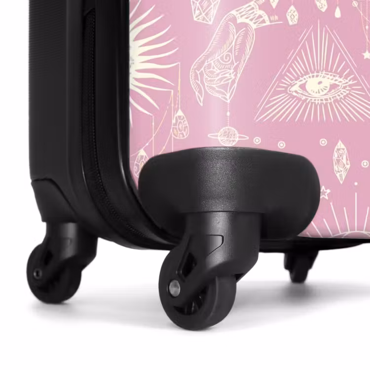 Valise - Boho - Motif ciel rose — 6