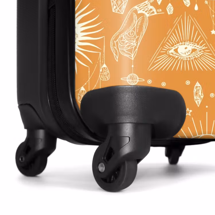 Valise - Boho - Motif de ciel orange — 6