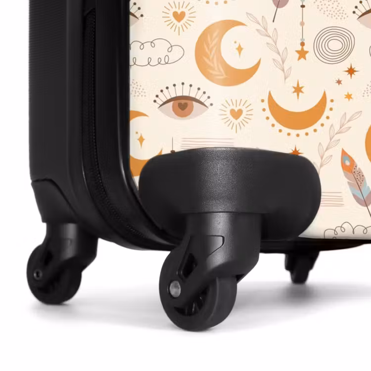 Valise - Boho - Motif de la lune — 6